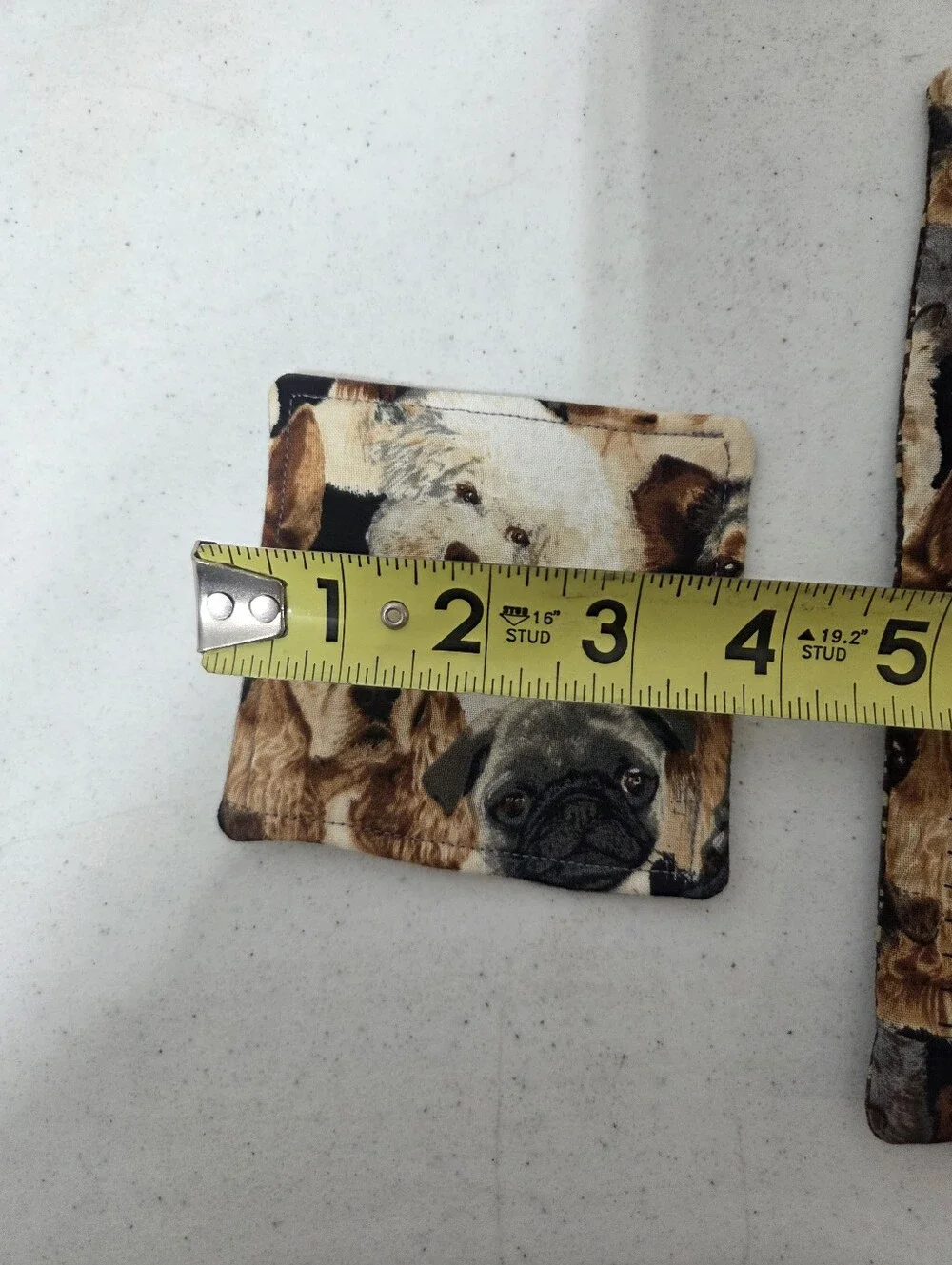 New handstitched Pug And Friends Decorative Coasters